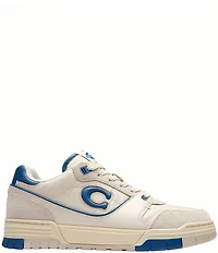 COACH Soho Leather Lace Up Sneakers
