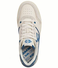 COACH Soho Leather Lace Up Sneakers