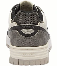 COACH Women's Soho Mixed Canvas Jacquard Signature Logo Sneakers