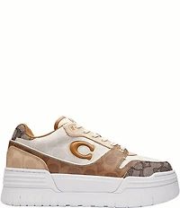 COACH Soho Mixed Signature Platform Sneakers