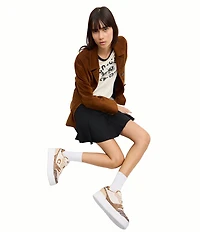 COACH Soho Mixed Signature Platform Sneakers