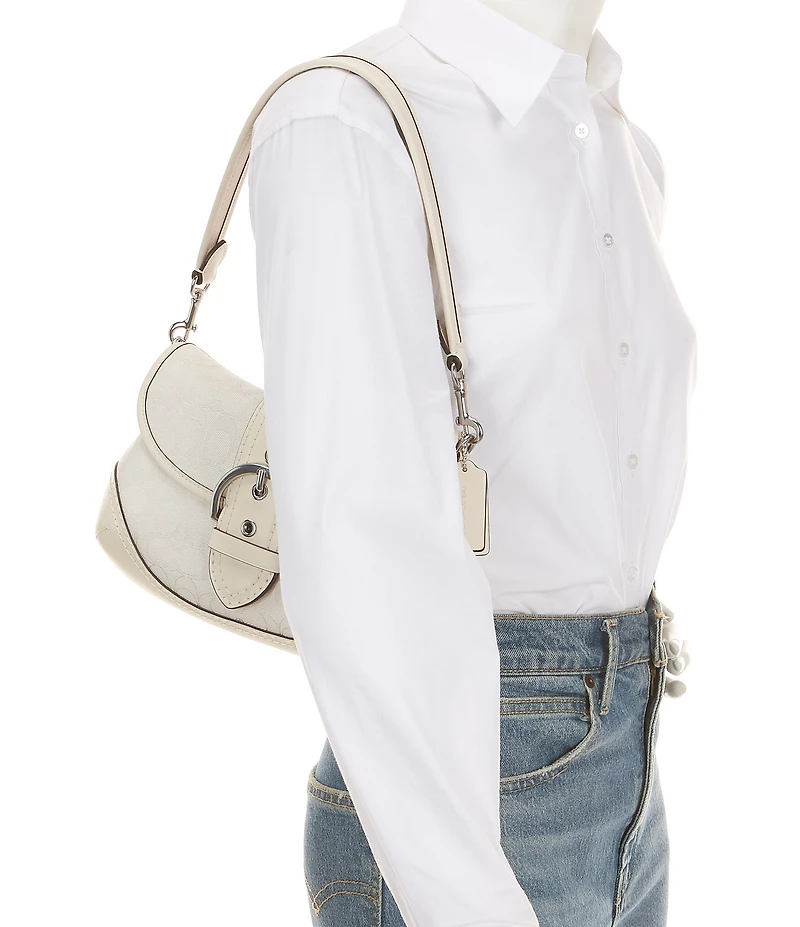 COACH Soho Signature Jacquard Shoulder Bag