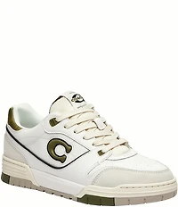 COACH Women's Soho Signature Logo Mixed Material Sneakers