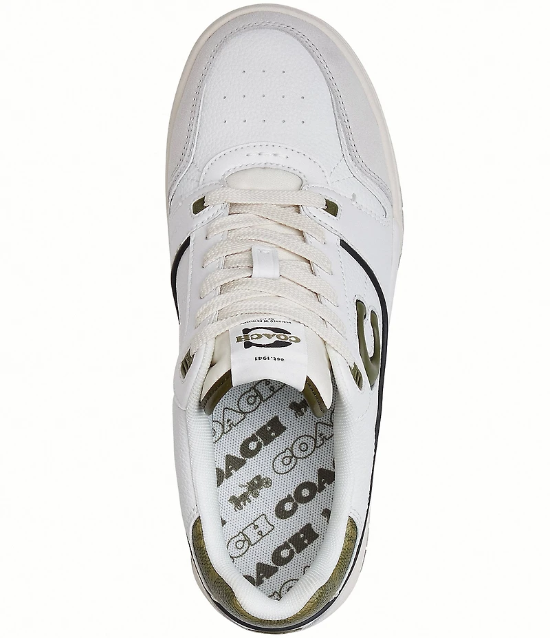COACH Women's Soho Signature Logo Mixed Material Sneakers