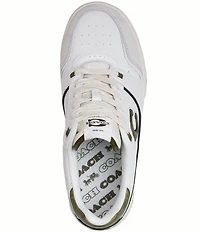 COACH Women's Soho Signature Logo Mixed Material Sneakers
