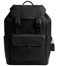 COACH Solid League Flap Backpack