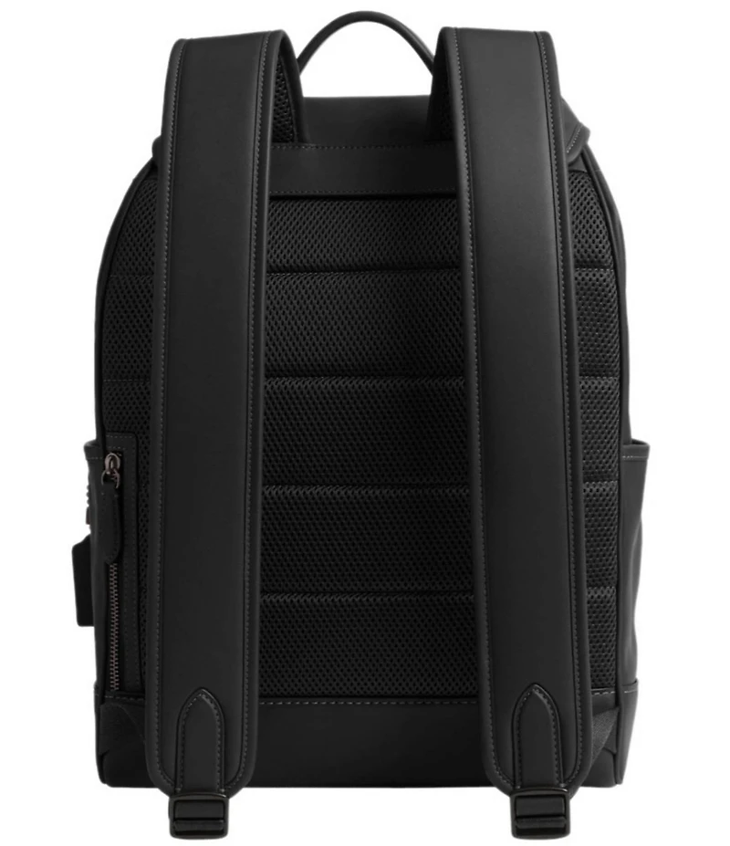 COACH Solid League Flap Backpack