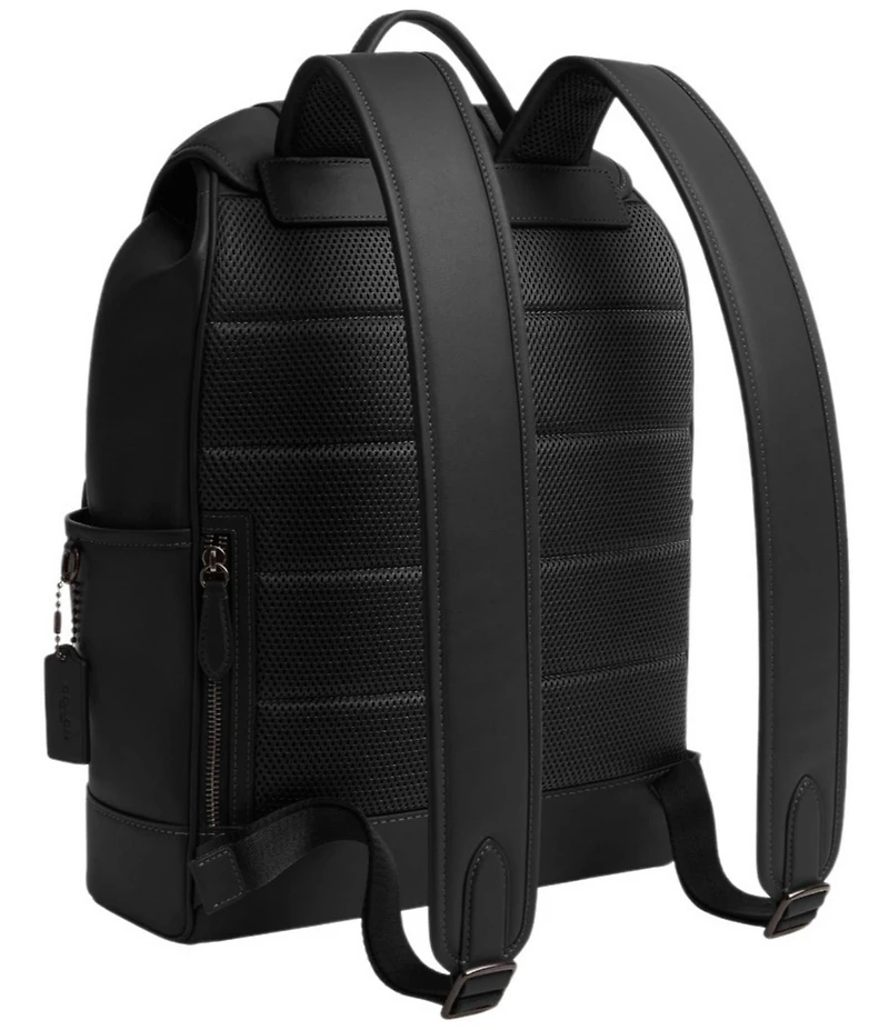 COACH Solid League Flap Backpack
