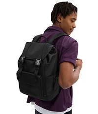 COACH Solid League Flap Backpack