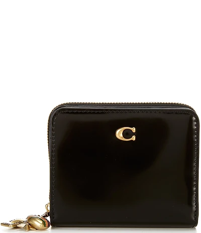 COACH Spazzolato Leather Essential Billfold Wallet