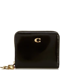 COACH Spazzolato Leather Essential Billfold Wallet