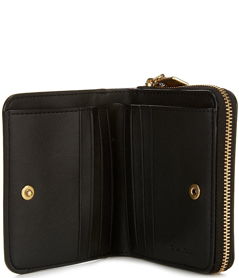 COACH Spazzolato Leather Essential Billfold Wallet