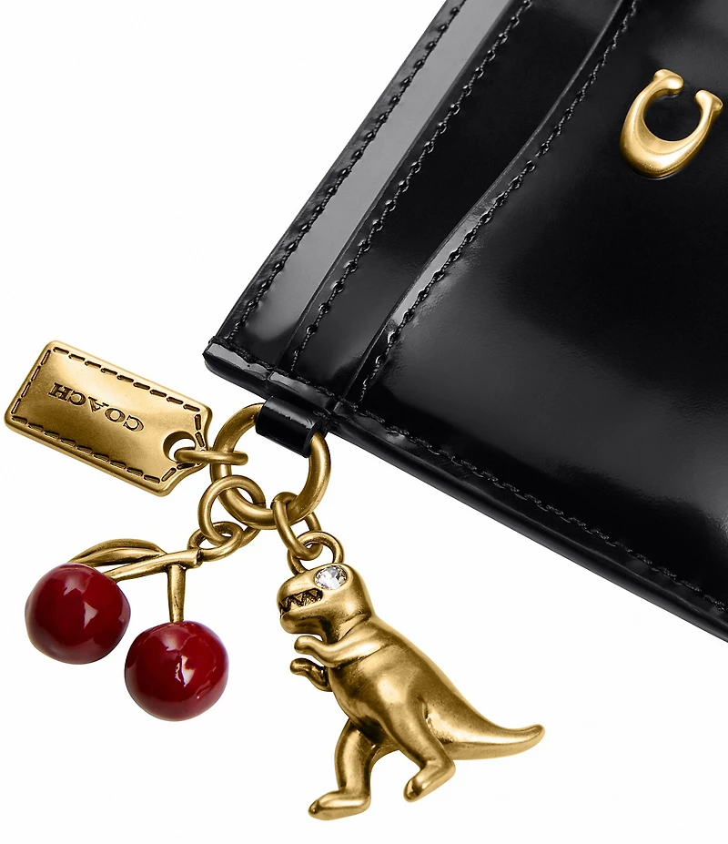 COACH Spazzolato Leather Essential Card Case