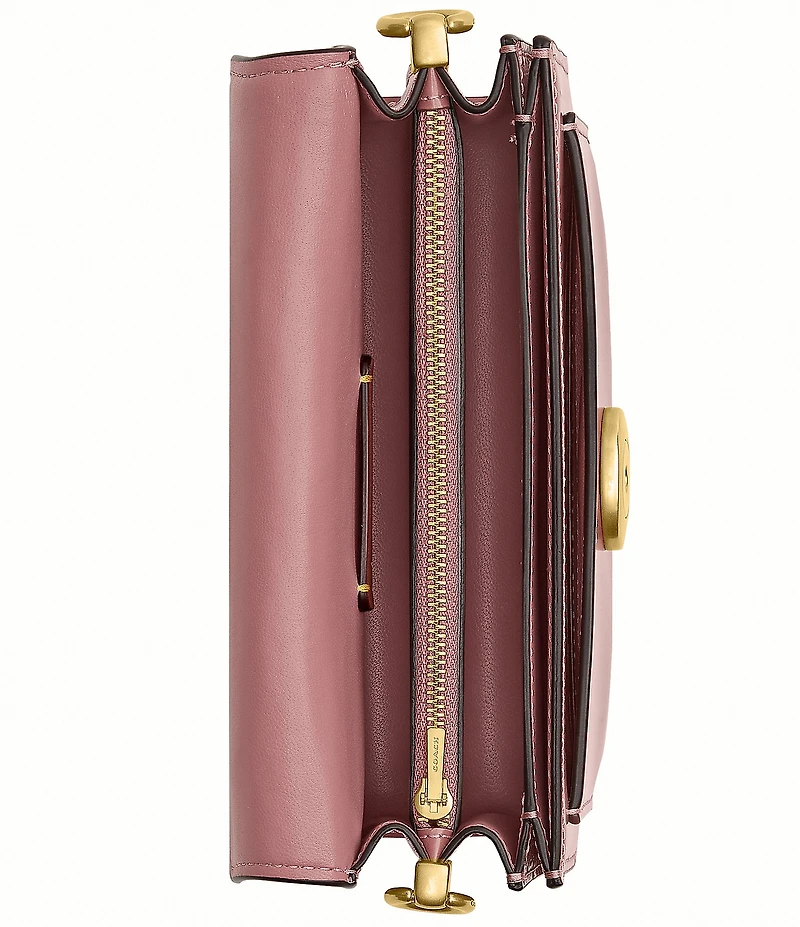 COACH Spazzolato Leather Tabby 20 Bag