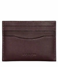 COACH Sport Flat Leather Card Case