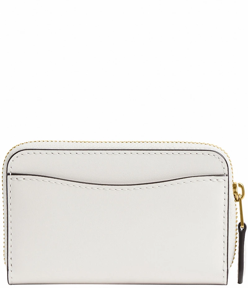 COACH Sticker Print Essential Small Zip Around Card Case