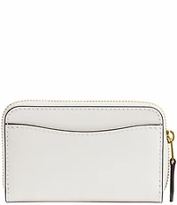 COACH Sticker Print Essential Small Zip Around Card Case