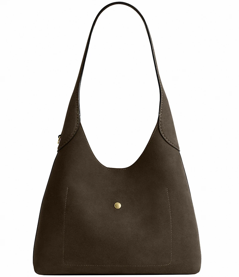 COACH Brooklyn 28 Suede Hobo Bag