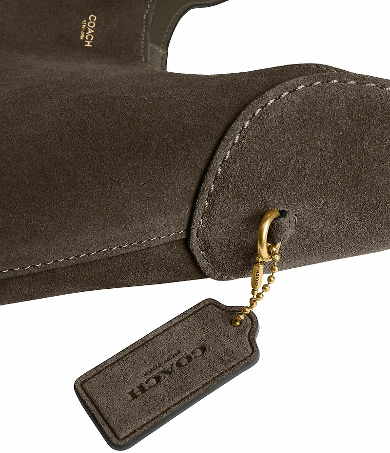 COACH Brooklyn 28 Suede Hobo Bag