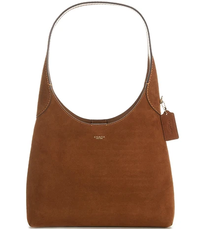 COACH Brooklyn 28 Suede Hobo Bag