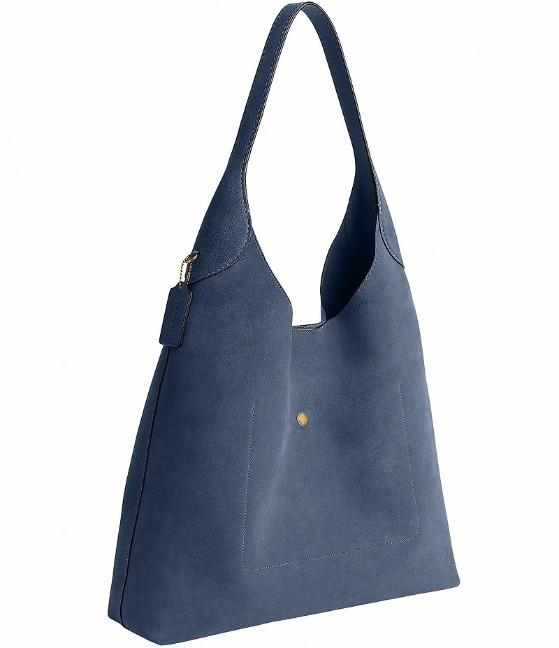 COACH Suede Brooklyn 39 Hobo Tote Bag