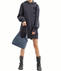 COACH Suede Brooklyn Hobo Shoulder Bag 28