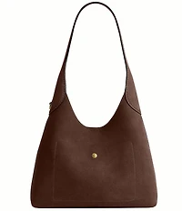 COACH Suede Brooklyn Hobo Shoulder Handle Bag 28