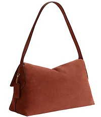 COACH Suede Chelsea Hobo Shoulder Bag 36