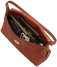 COACH Suede Chelsea Hobo Shoulder Bag 36