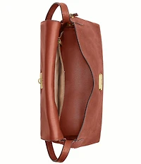 COACH Suede Chelsea Shoulder Bag 30