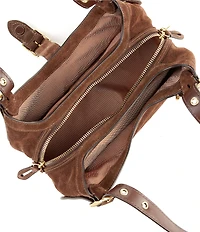 COACH Suede Drifter Double Handle Shoulder Bag 31