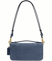 COACH Suede Elora Top Handle Crossbody Bag
