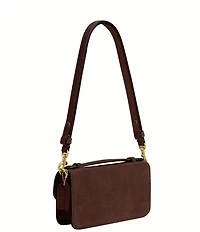 COACH Suede Elora Top Handle Crossbody Bag