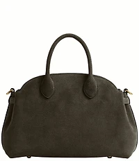 COACH Empire 28 Suede Carryall Satchel Bag