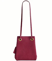 COACH Jade Suede Mini Drawstring Bag