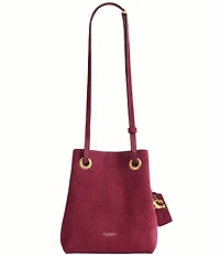 COACH Jade Suede Mini Drawstring Bag