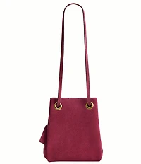 COACH Jade Suede Mini Drawstring Bag