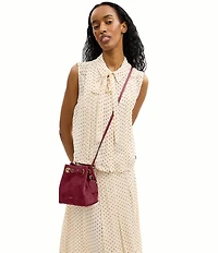 COACH Jade Suede Mini Drawstring Bag