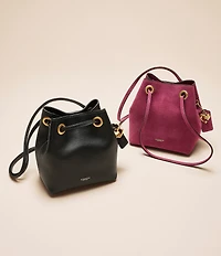 COACH Jade Suede Mini Drawstring Bag