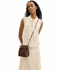COACH Jade Suede Mini Drawstring Bag