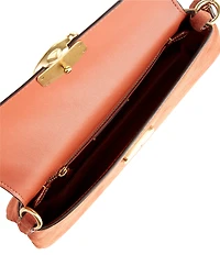 COACH Suede Jet Shoulder Bag