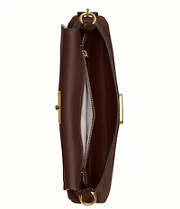 COACH Suede Jet Shoulder Bag