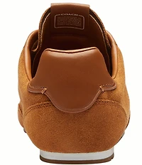 COACH Women's Suede Lace Up Sneakers