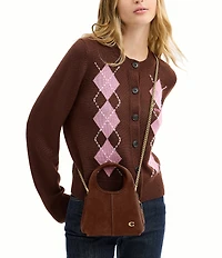 COACH Lana 19 Suede Mini Bag