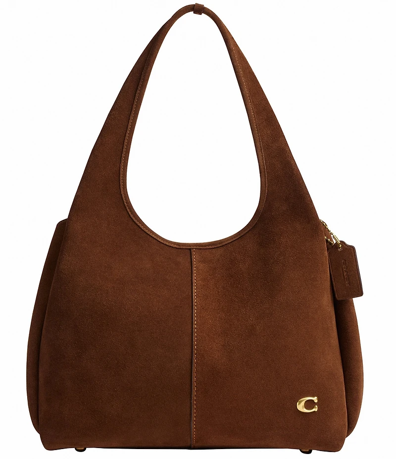 COACH Suede Lana Shoulder Bag