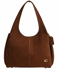 COACH Suede Lana Shoulder Bag