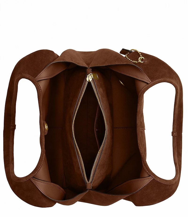 COACH Suede Lana Shoulder Bag