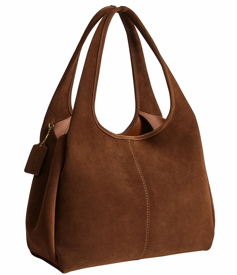 COACH Suede Lana Shoulder Bag