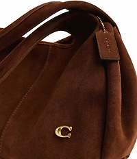 COACH Suede Lana Shoulder Bag