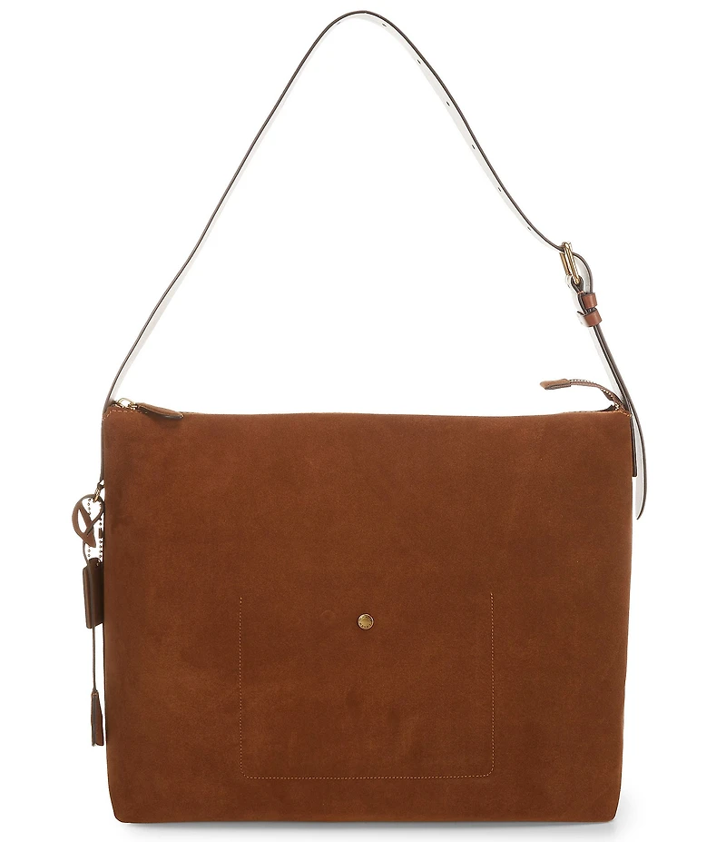COACH Suede Mott Messenger Bag